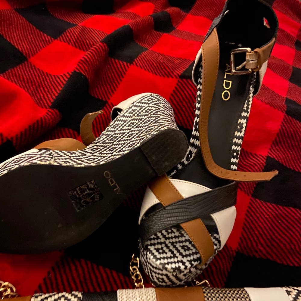 Shoes and clutch bag combo